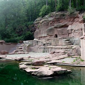 Nürnberg Zoo - Polar bear exhibit