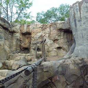 Orangutan Exhibit (Mock-Rock Monstrosity)