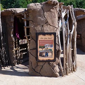Maasai Hut (A Step Into Africa) 9-2-12