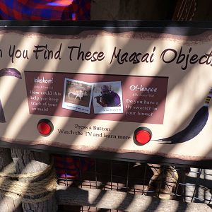 Buttons for TV (A Step Into Africa) 9-2-12