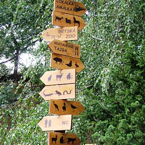 Directional Signage at Chomutov, 30/08/12