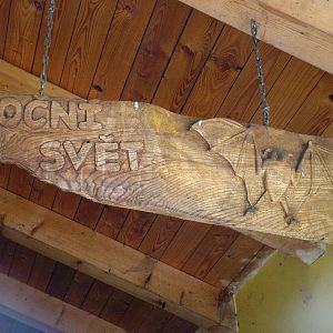 Nocturnal House Sign at Chomutov, 30/08/12