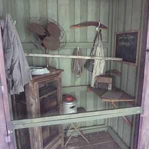 Wallaroo Station - Green Tree Python Exhibit