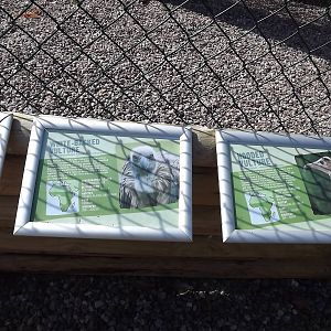 Signage example at Knowsley Safari Park 08/09/12