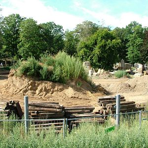 New Elephant Enclosure at Prague, 25/08/12