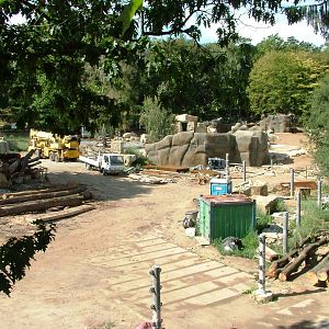 New Elephant Enclosure at Prague, 25/08/12