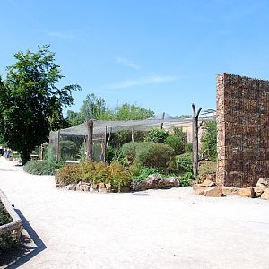 Small Cats outdoor aviaries at Praha