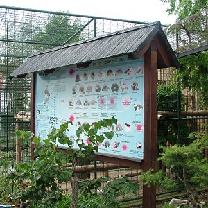 Bird of Prey Signage at Chleby, 26/08/12