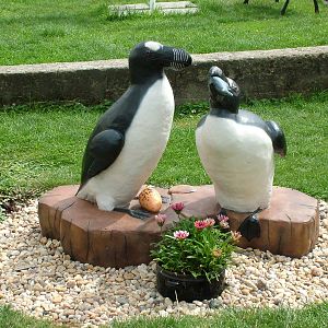 Giant Auk Sculpture at Chleby, 26/08/12