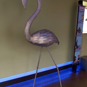 Flamingo Statue