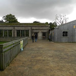 Reptile House Exterior at Flamingo Land - 14/10/2012