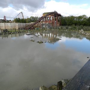 Hippopotamus Exhibit at Flamingo Land - 14/10/2012