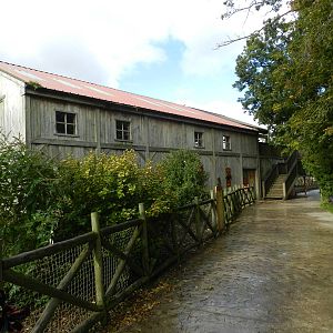 Giraffe House at Flamingo Land - 14/10/2012