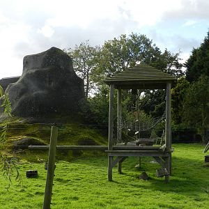Lemur Enclosure at Flamingo Land - 14/10/2012
