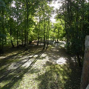 Tapir Enclosure at Flamingo Land - 14/10/2012
