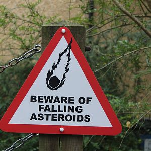 warning sign Bristol Zoo