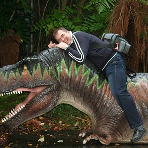 Zoogiraffe and Dinosaur