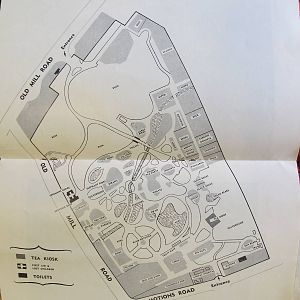 Auckland Zoo Map c. 1965.