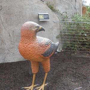 Long-legged Eagle statue Elephant Odyssey