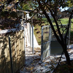 Sitatunga Exhibit Construction 10-22-12