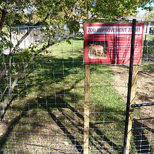 Sitatunga Exhibit Construction 10-22-12