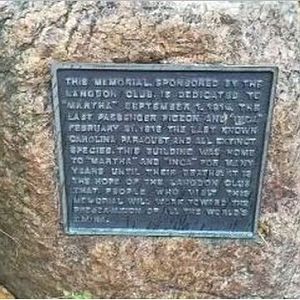 Passenger Pigeon Memorial