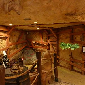 Inside the Jurassic mine, 23rd October 2012.