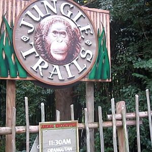 Aug. 2012-Jungle Trails Entrance Sign