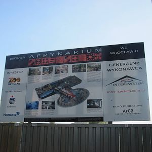 Africarium under construction