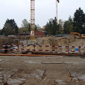Afrykanarium construction site