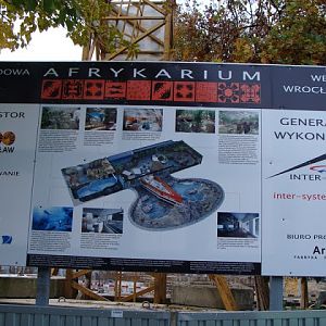 Africarium under construction