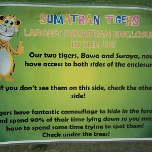 Signage 1st November 2012