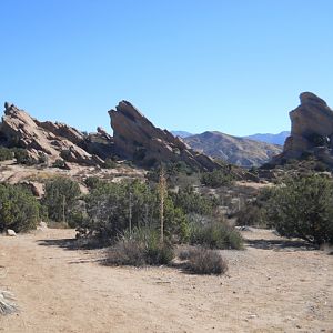 "Star Trek" planet (aka Vasquez Rocks County Park)