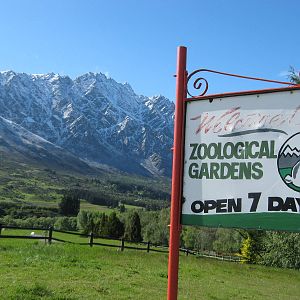 entrance sign on the roadside