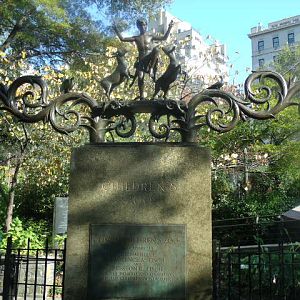 Entrance to the Tisch Children's Zoo