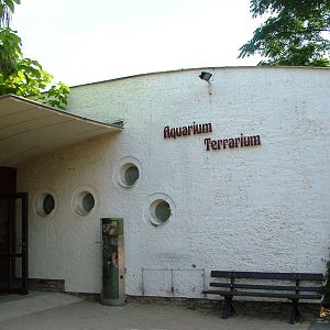 Aquarium and Terrarium Entrance at Dresden, 29/08/12