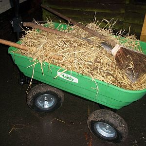 Sewerby Zoo, new zoo cart 24th November 2012