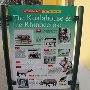 Rhino/Koala House - Historical Signage