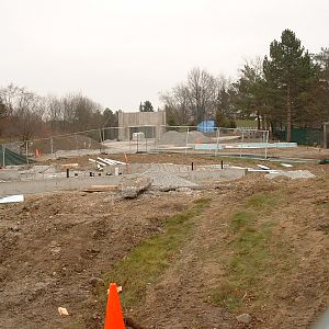 Construction of Giant Panda Enclosures - Nov 2012