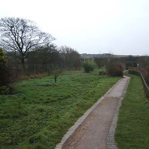 View up towards the Railway