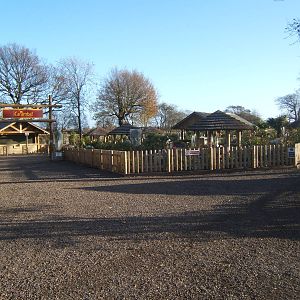 View of the summer Burger Bar area
