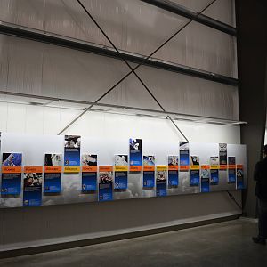 Space Shuttle Information Signage