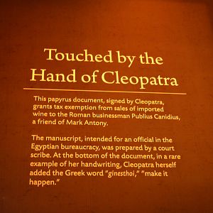 Cleopatra: The Exhibition