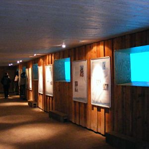 Nuernberg December 2012 - viewing old indoor dolphinarium (whole length of