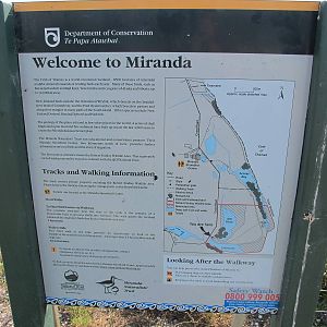 DoC Signage - Miranda 2012