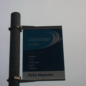 Evocative bus stop sign 27th December 2012