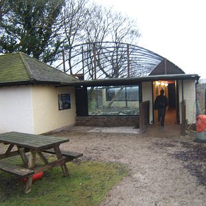 View of Snow Leopard enclosure