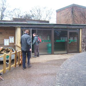 View of the outside of the re-furbed Reptile House