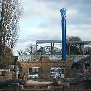 View from Children's Planet 4th January 2013