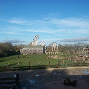 View from a Sealion Centre window 4th January 2013